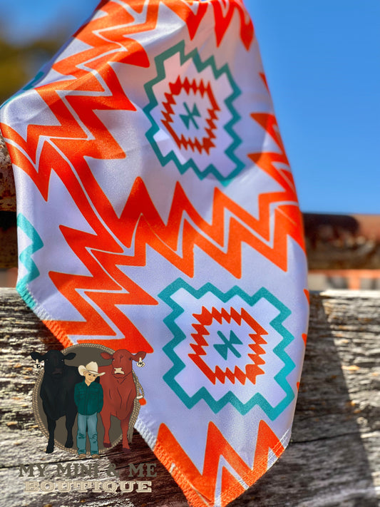 Retro Aztec Kids Wild Rag